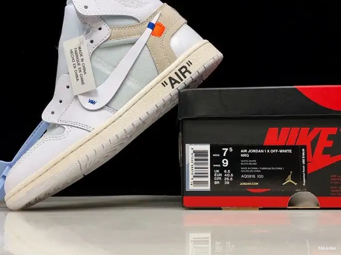 Rep TBK Air AQ0818-100 White Jordan Retro 1 High Off-White 0512